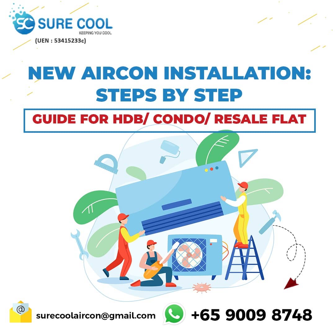 New aircon installation step by step guide