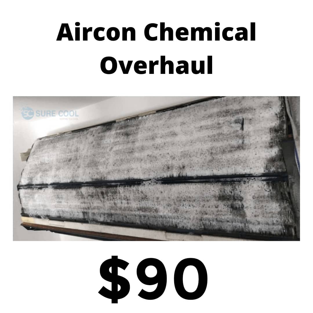 Aircon chemical overhaul