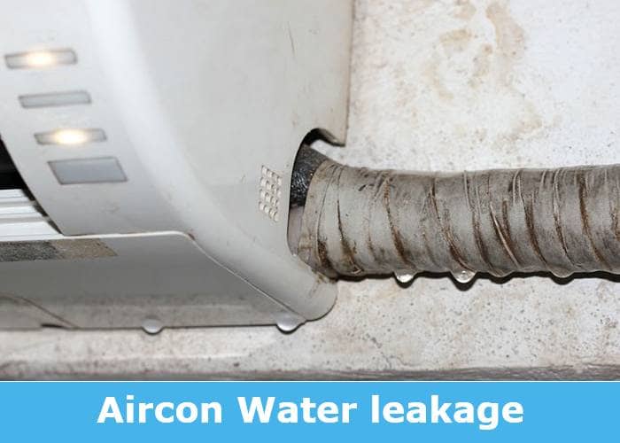 aircon water leakage