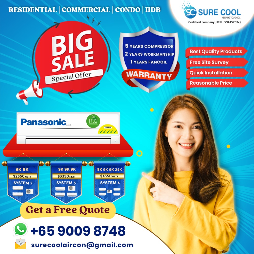 panasonic Aircon promotion