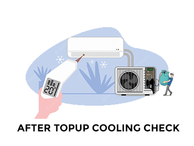 After Topup cooling check