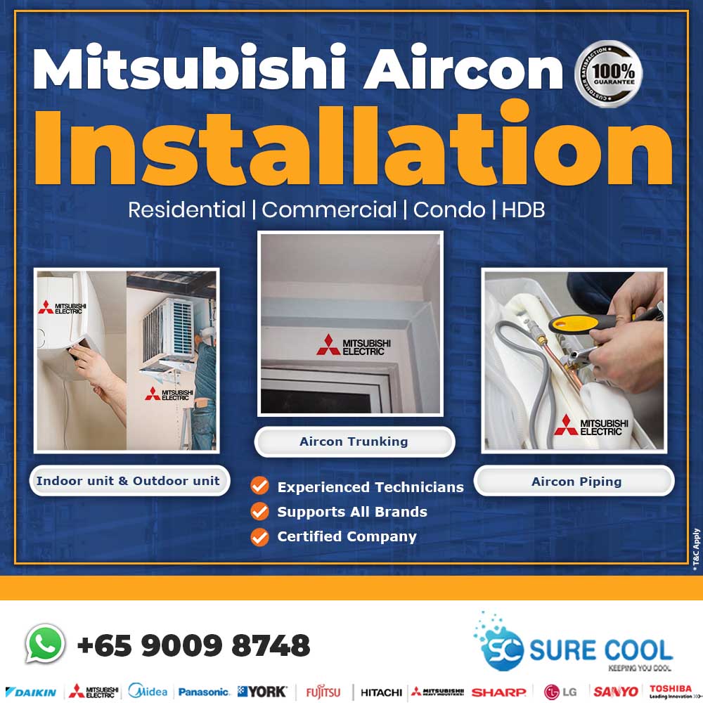 Mitsubishi Aircon Installation